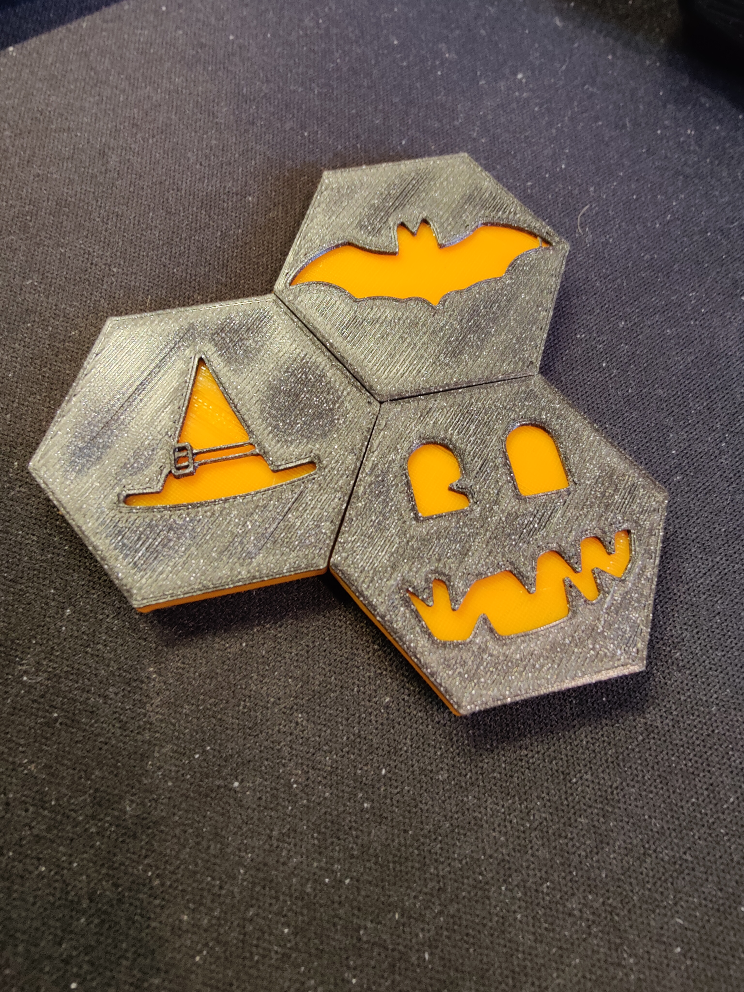 Hexagon Halloween Decorations