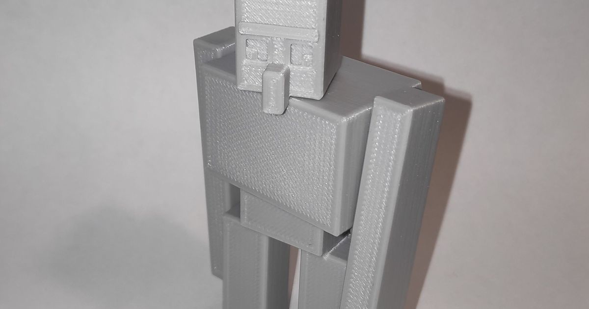 Minecraft Iron Golem by Kuban66 | Download free STL model | Printables.com