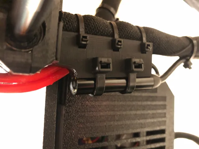 Prusa MK3S+ nozzle endoscope mount