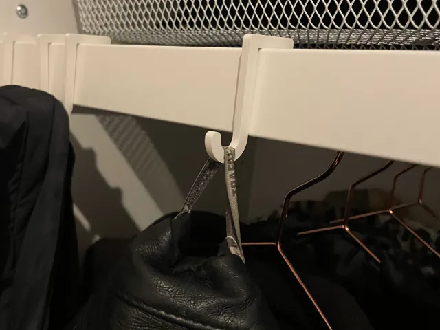 IKEA Pax hooks