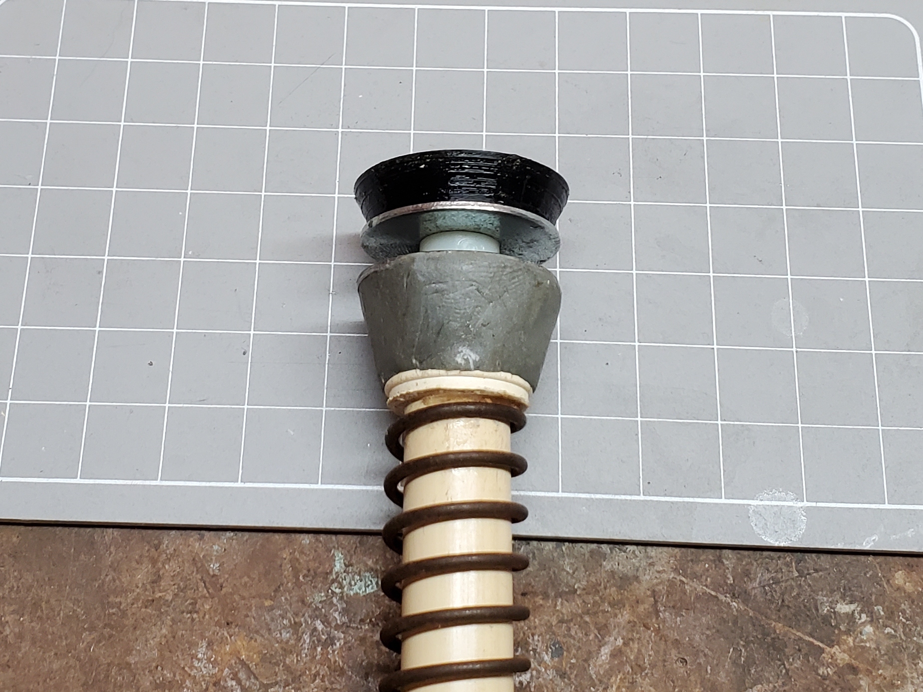 Skirt Seal for 11/4" PVC nerf homemade plunger tube by Beaver