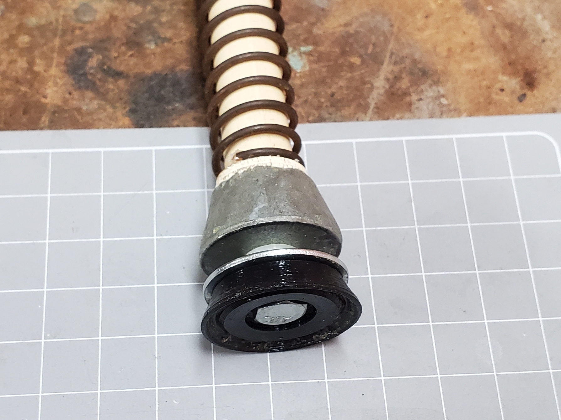 Skirt Seal for 11/4" PVC nerf homemade plunger tube by Beaver