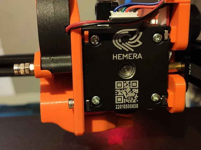 E3D Hemera XS Fan Duct Plate Stabiliser Pin