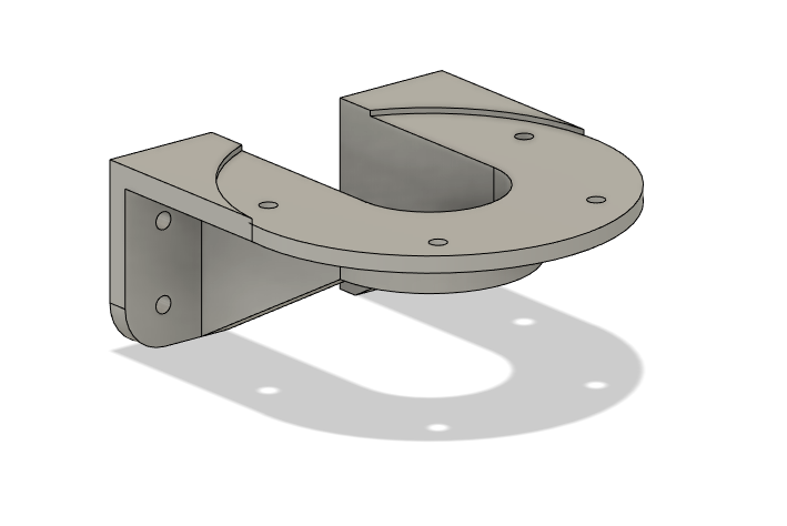 Ikea desk bracket
