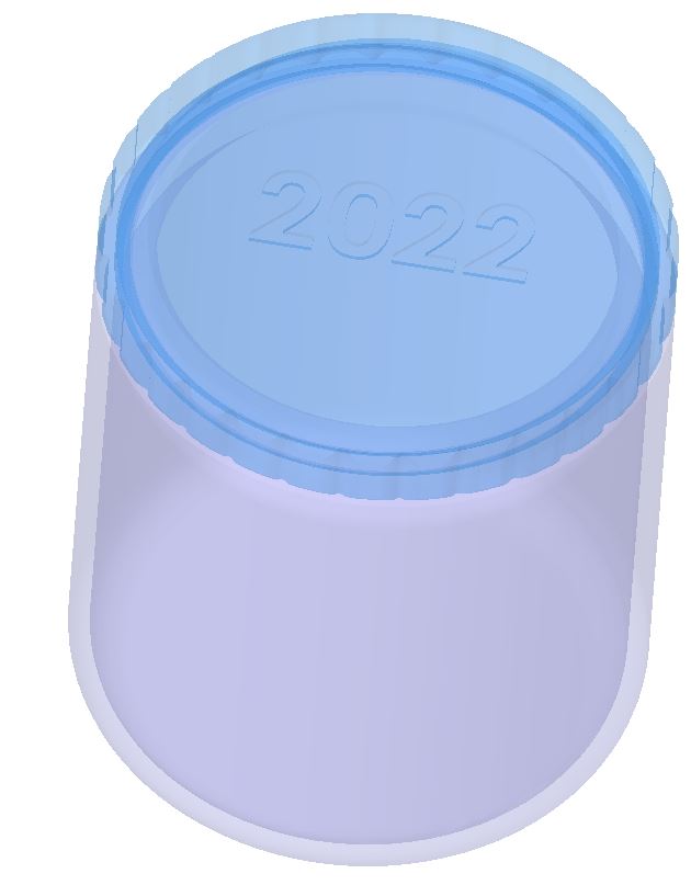 Round Pill Case by akamaka Download free STL model