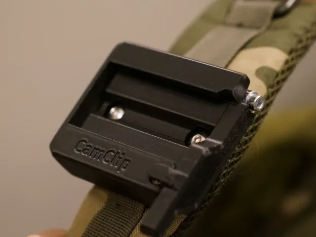 Camera backpack mount