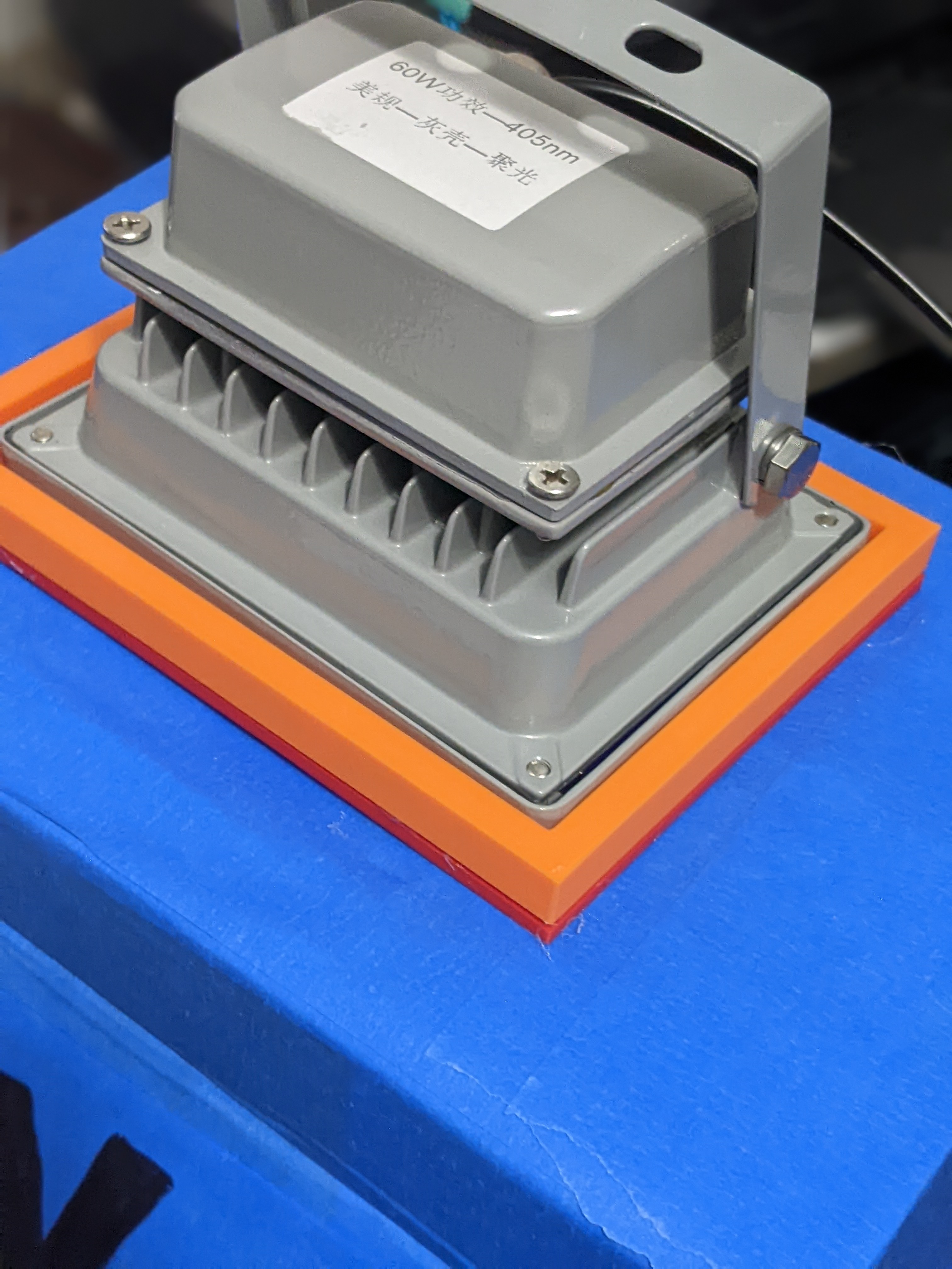 3D Printer UV Resin Curing Light holder (for DIY resin curing box)