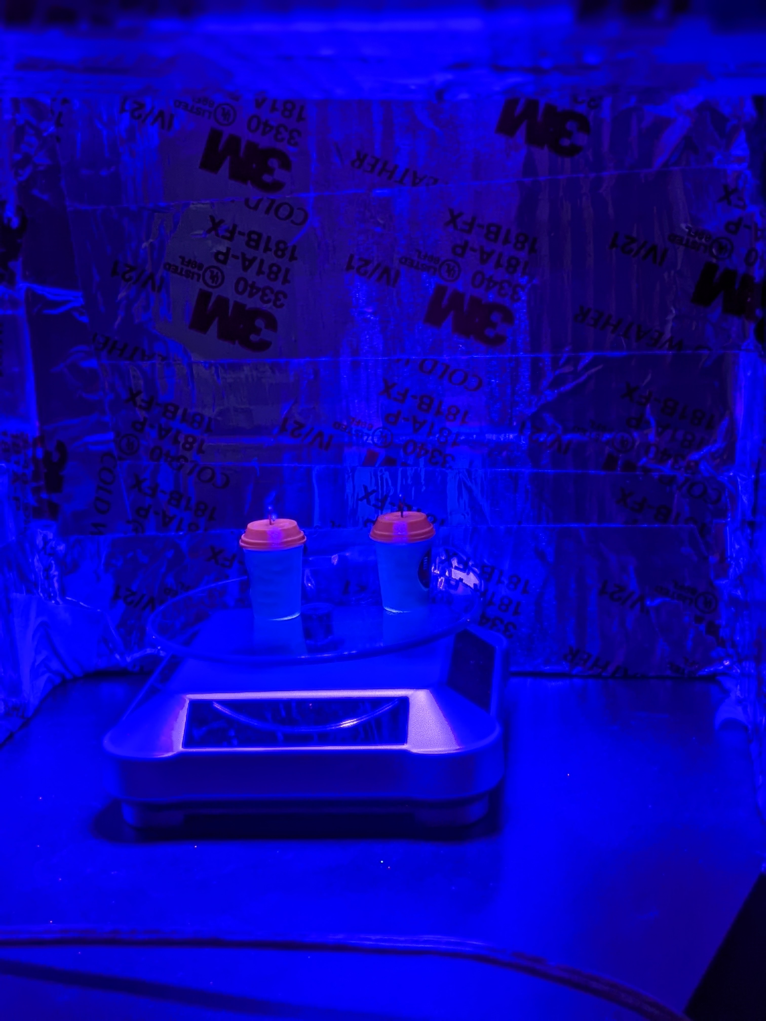 3D Printer UV Resin Curing Light holder (for DIY resin curing box) by