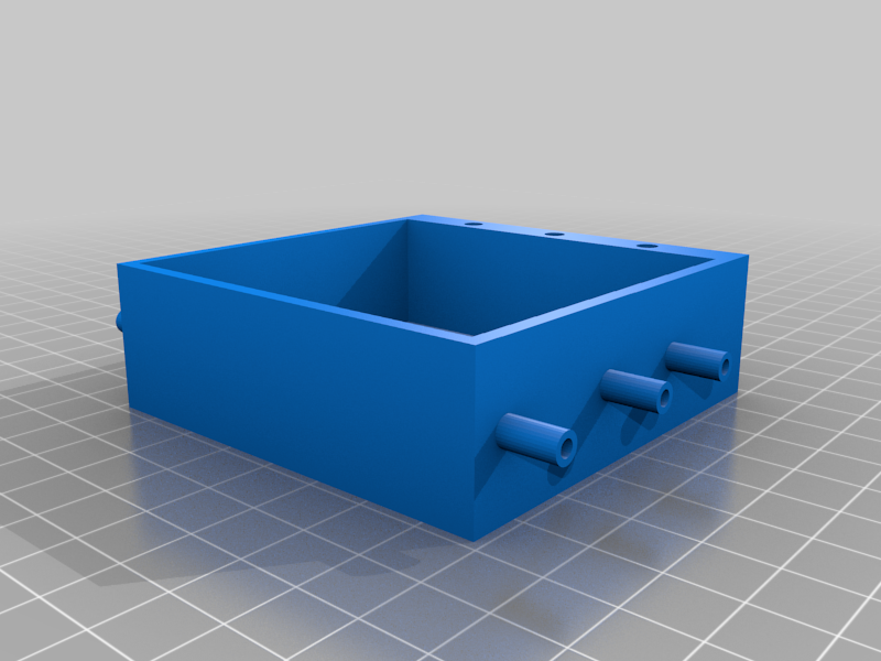 Magnet Box with Tackle Box Style Hinge by Project UnKnown, Download free  STL model