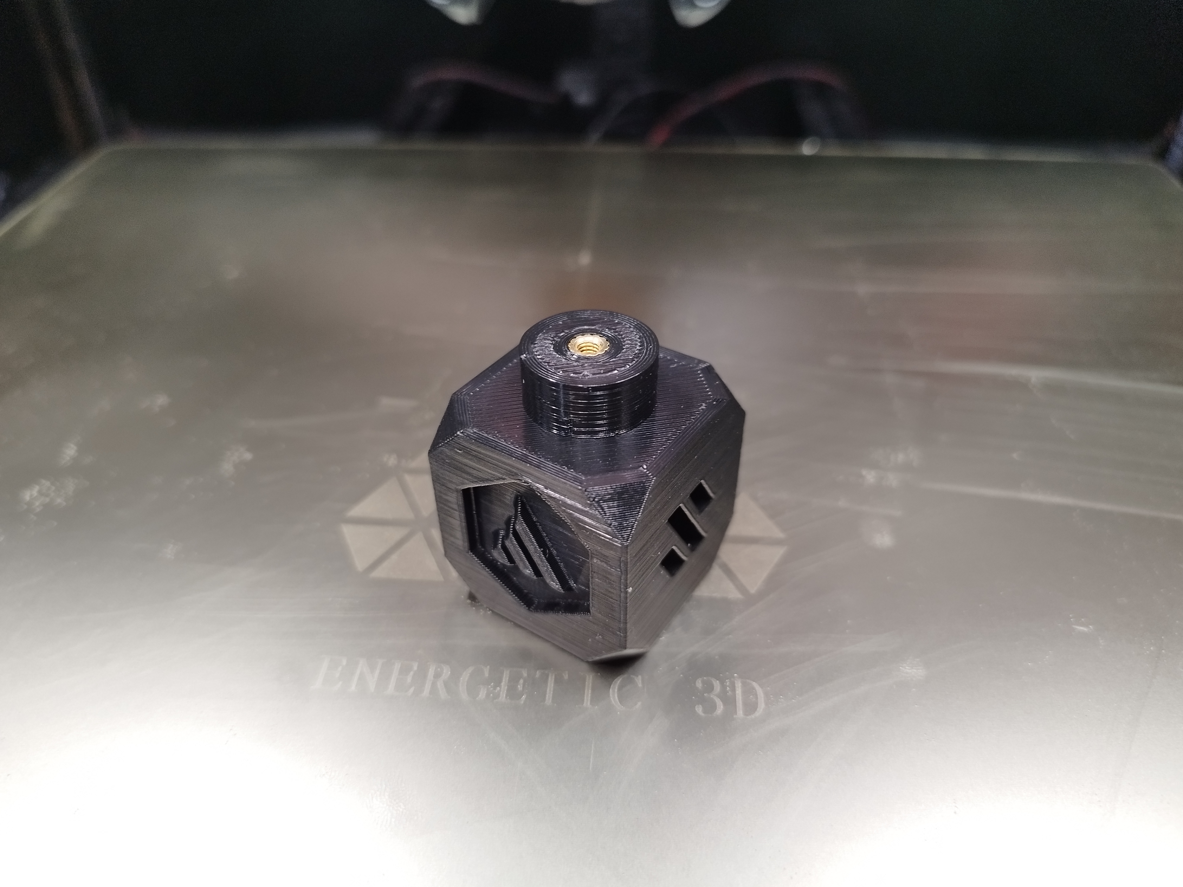 Mainsail-Cube Testpart as Knob
