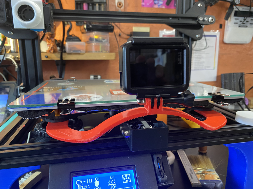 CR-10 mini handle with gopro mount