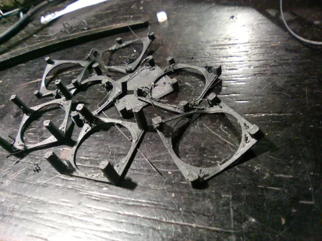 Simple retraction, stringing, oozing test