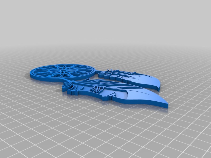Miniatura 3 do modelo 3D Dream Catcher