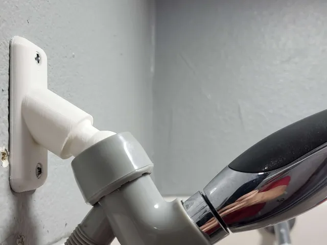 Shower head wall mount
