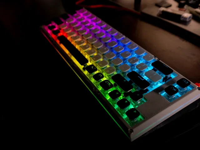 Keycaps for mechanical 66% keyboard