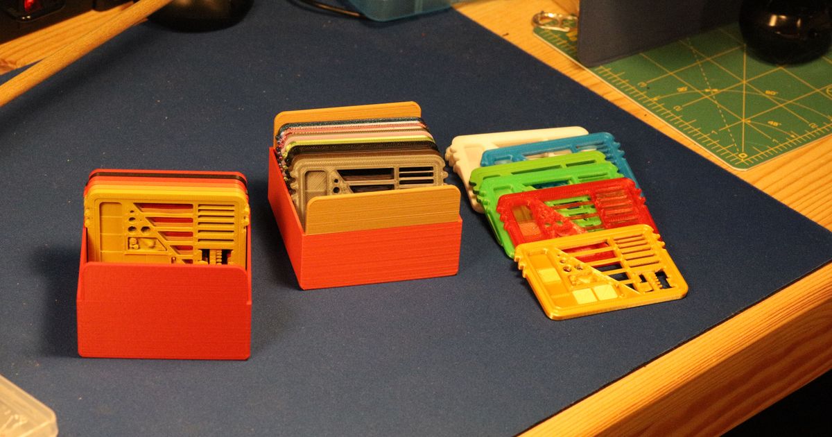 Tray for storing Mini printer tests as Swatches by bshiro Download