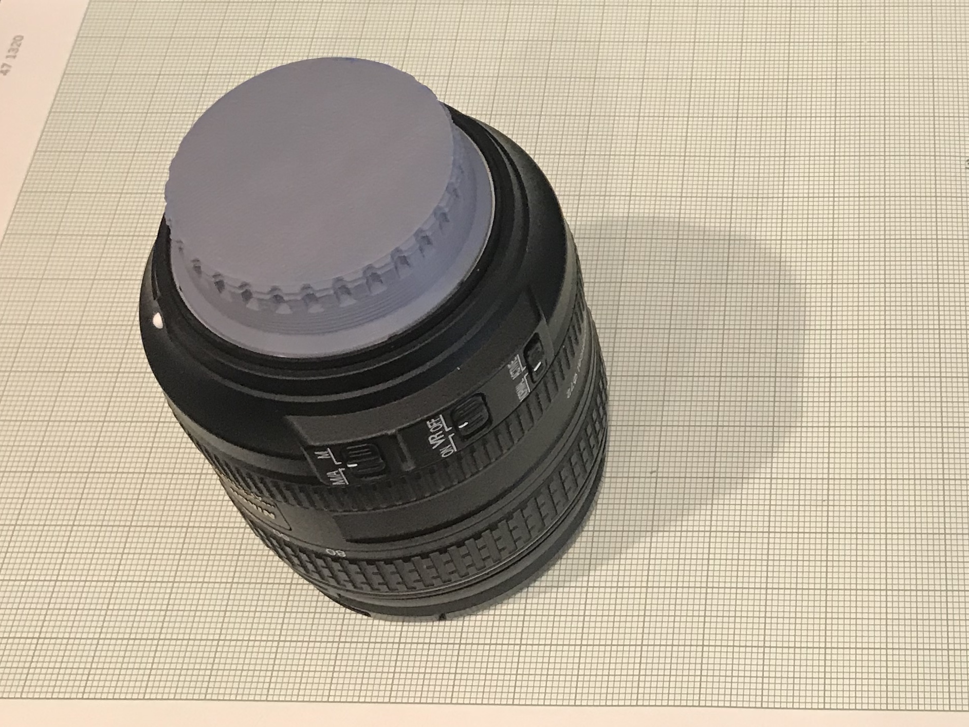 Nikon lens end cap F mount by ColgS3b Download free STL model