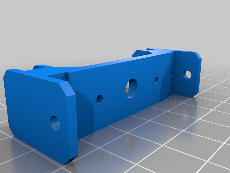 CR4 Truck Rear Axle Holder by dancan13f Download free STL model