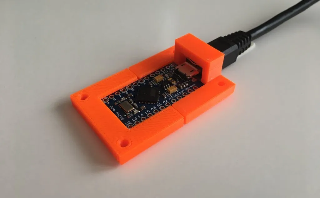 Arduino Pro Micro Holder by Pedroid | Download free STL model ...
