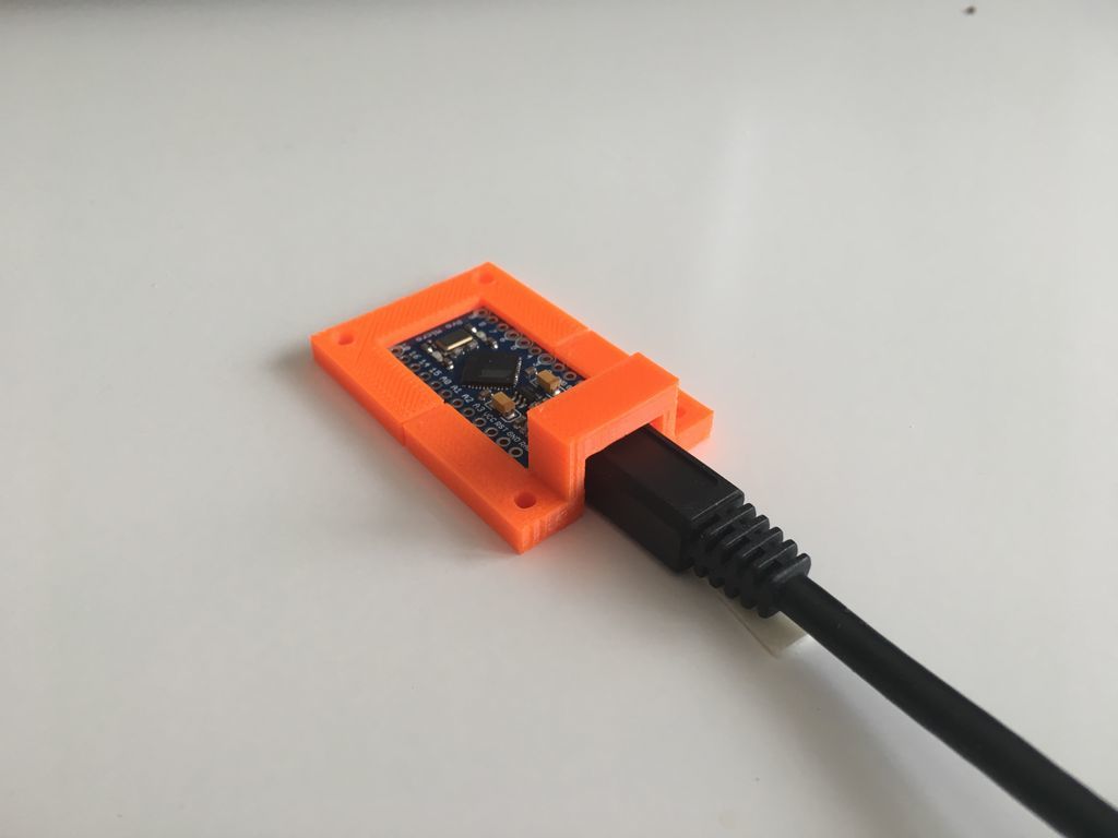 Arduino Pro Micro Holder by Pedroid | Download free STL model ...