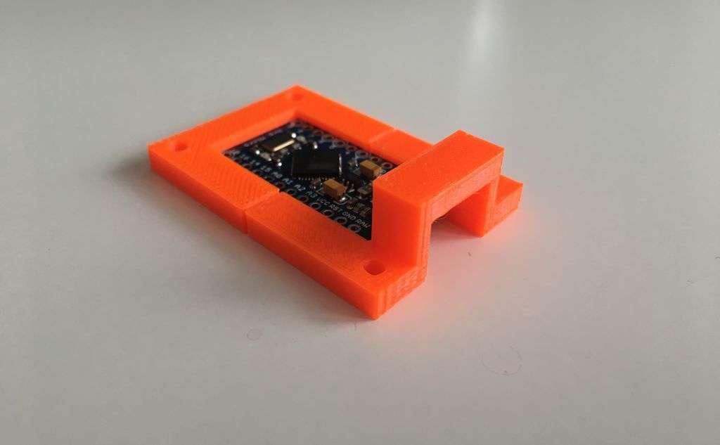 Arduino Pro Micro Holder by Pedroid | Download free STL model ...