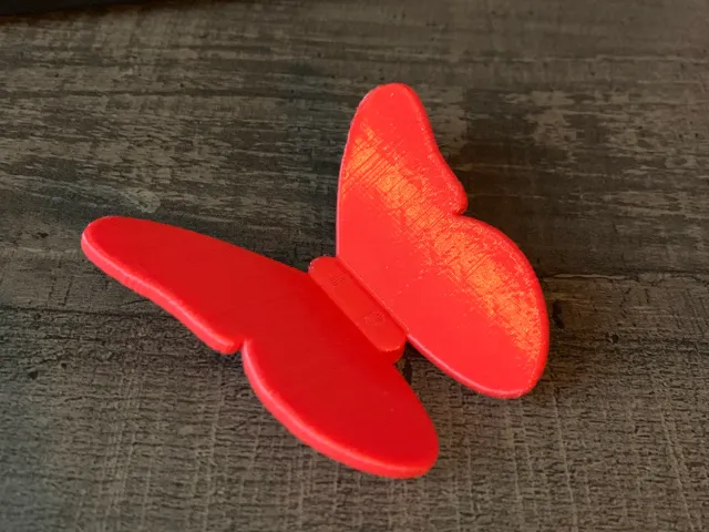 Butterfly cabinet knob