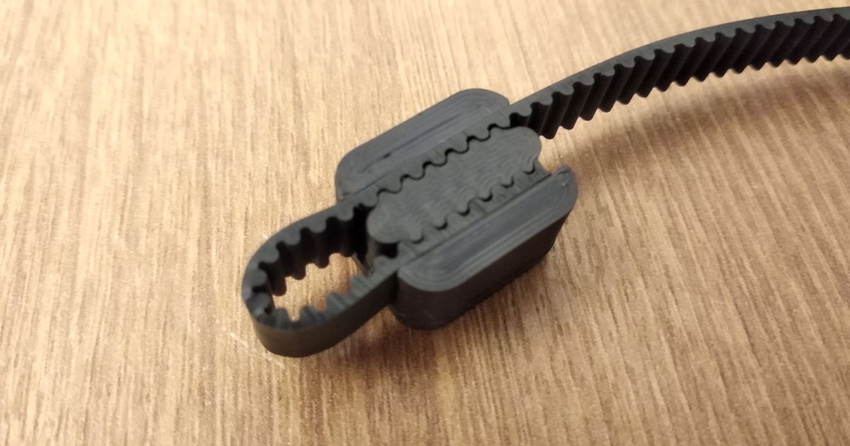 GT2 Belt Clamp by Jarda K 66 Download free STL model