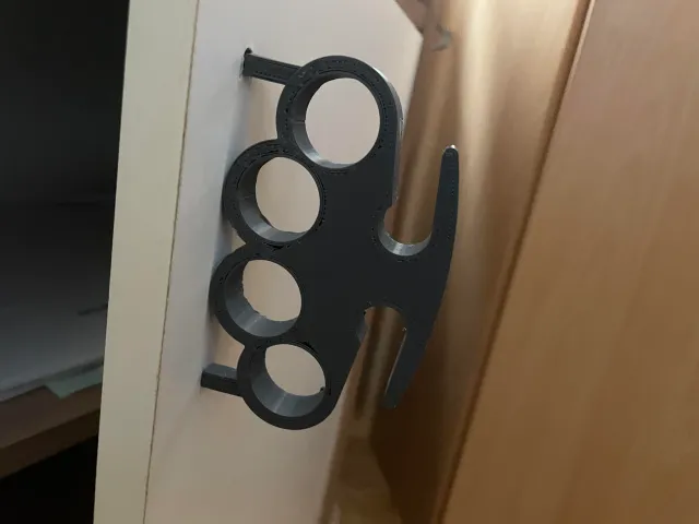 Brass knuckles drawer handle
