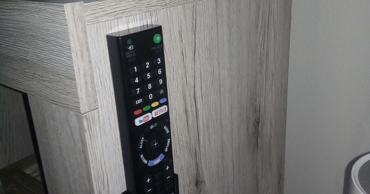 SONY TV remote wall mount by Marcus_3D Download free STL model
