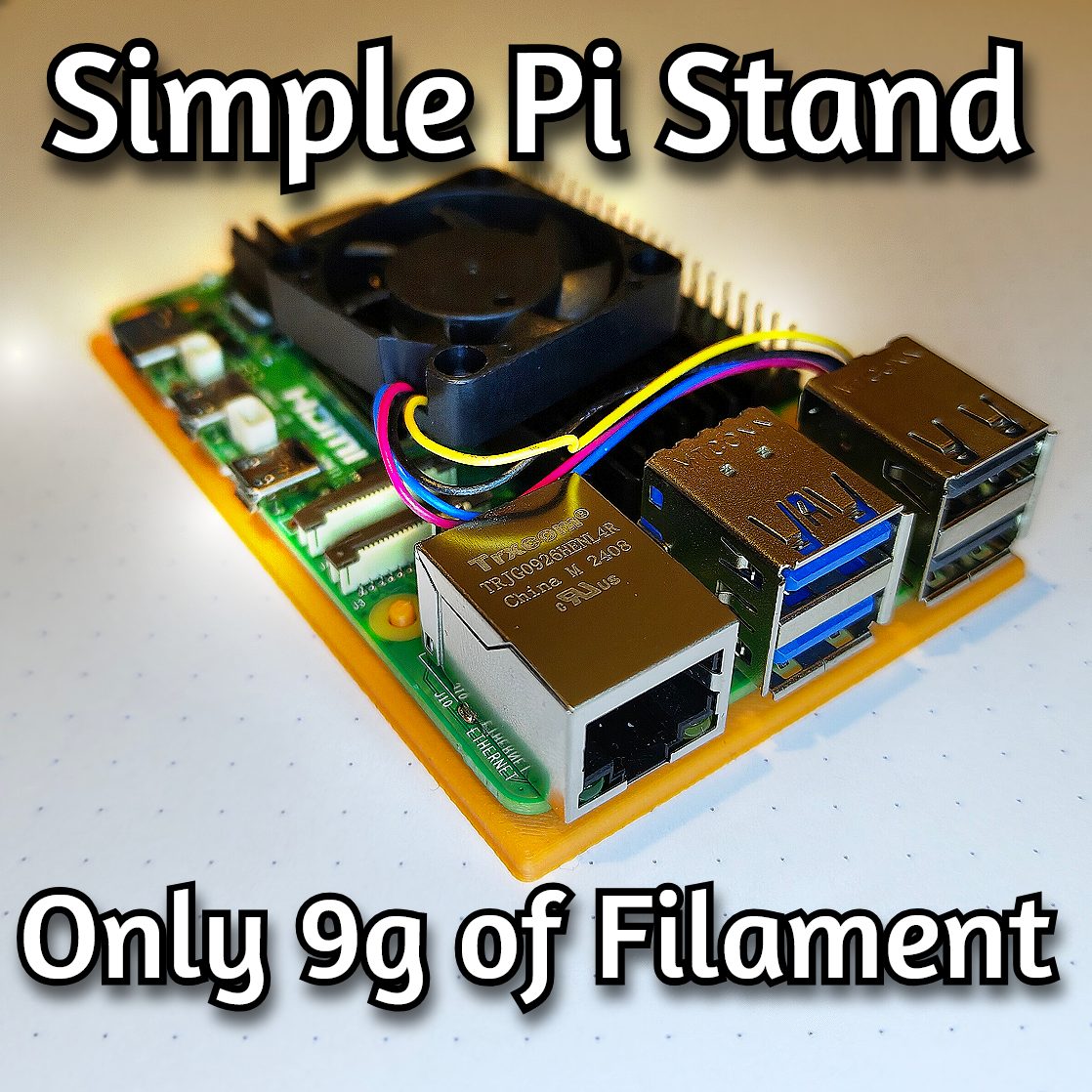 Simple Raspberry Pi Stand