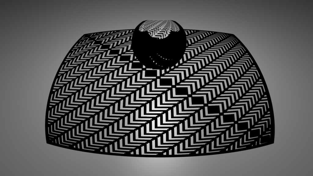 Stereographic projection flat stairs flipped by threonin | Download ...