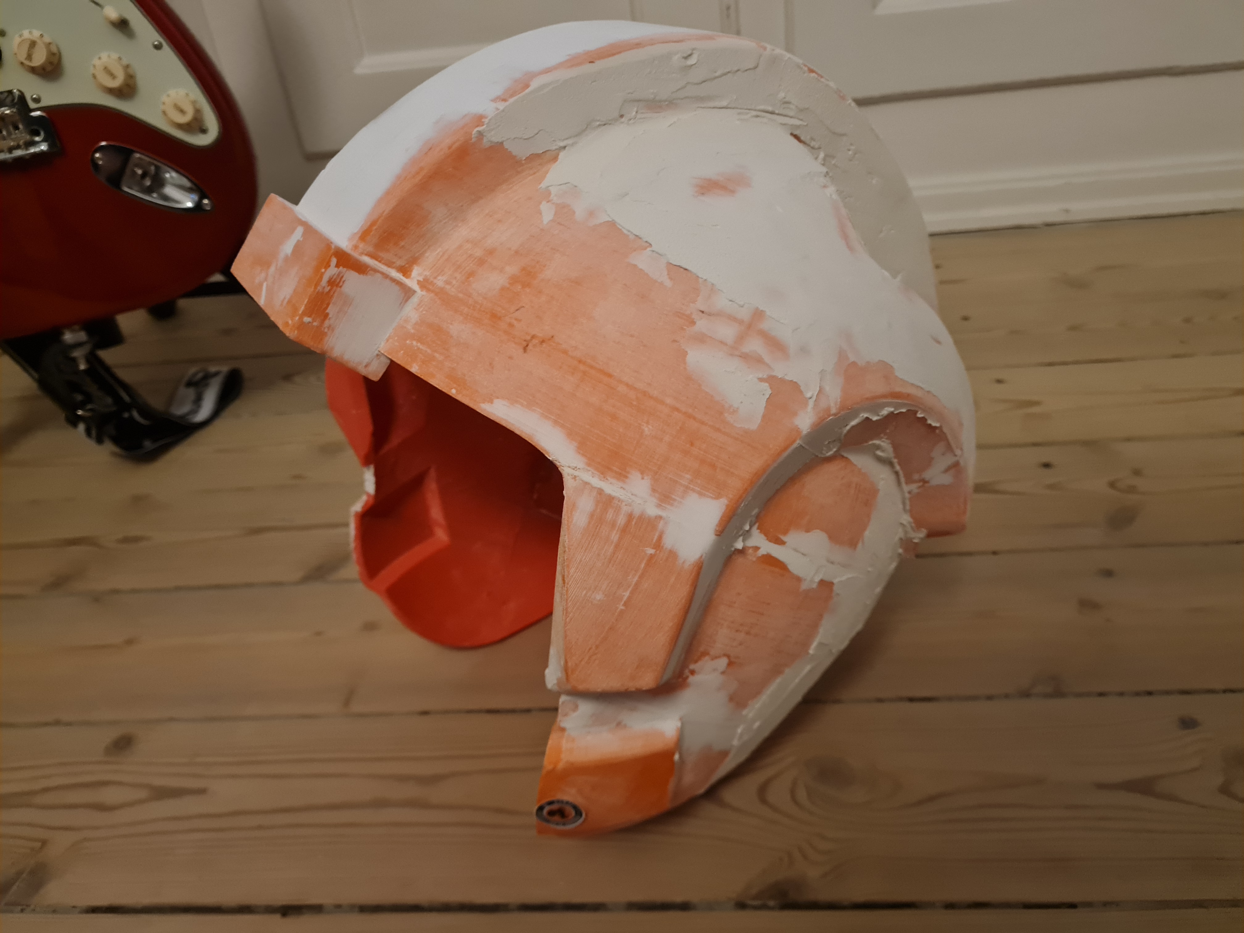X-wing helmet remixed to fit a smaller printer from the original trilogy