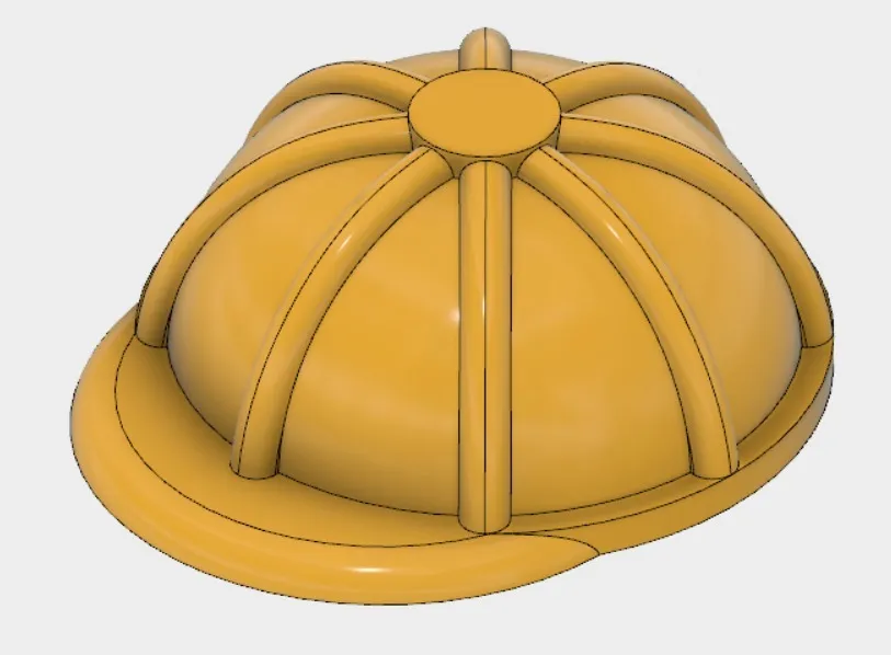 jumbo lego construction hat by pwmodder1027 | Download free STL model ...