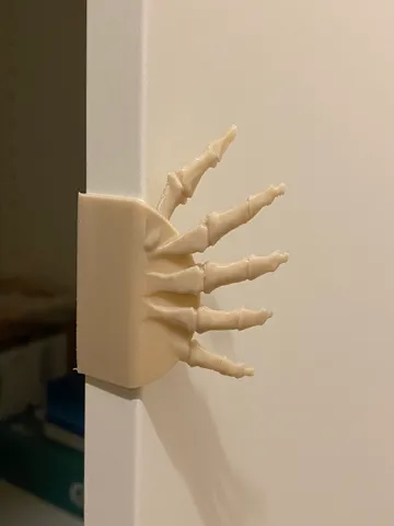 Skeleton Hands Door Handle