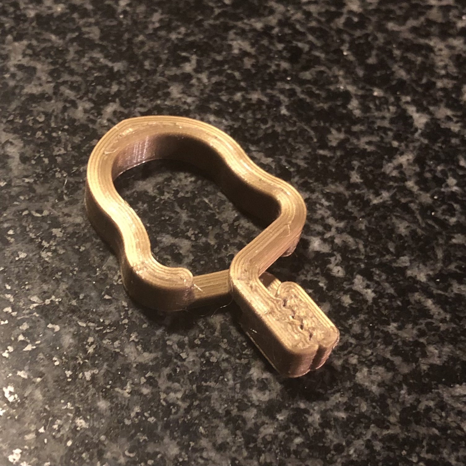 Kitchen towel clip by Girard Station Download free STL model