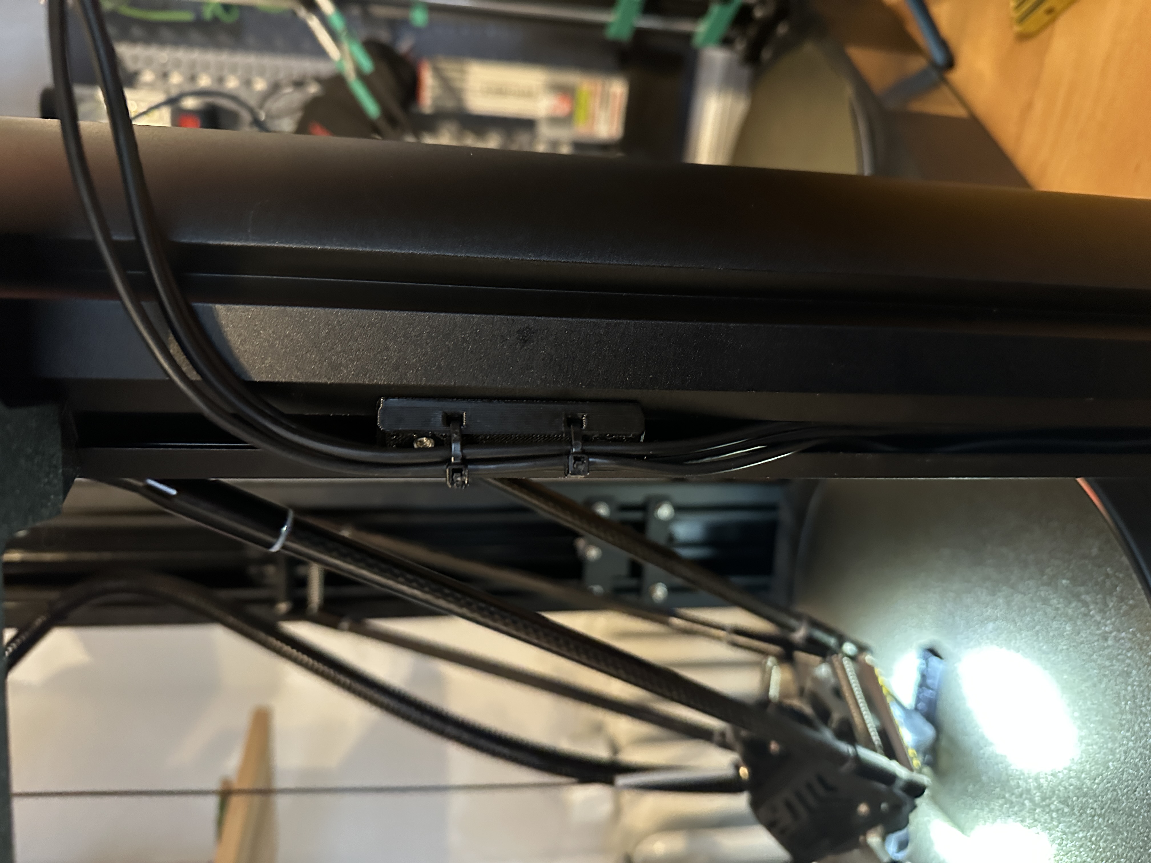FLSUN V400 Cable tie connection