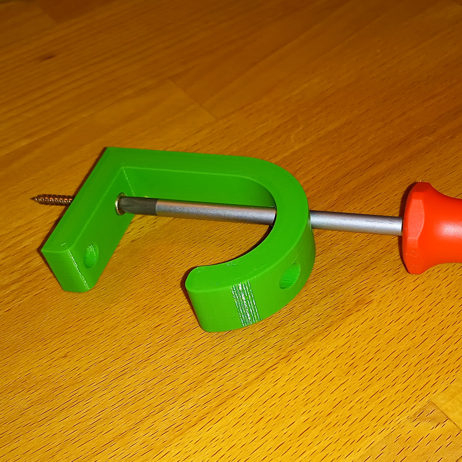 Under desk hook by Kubste Download free STL model