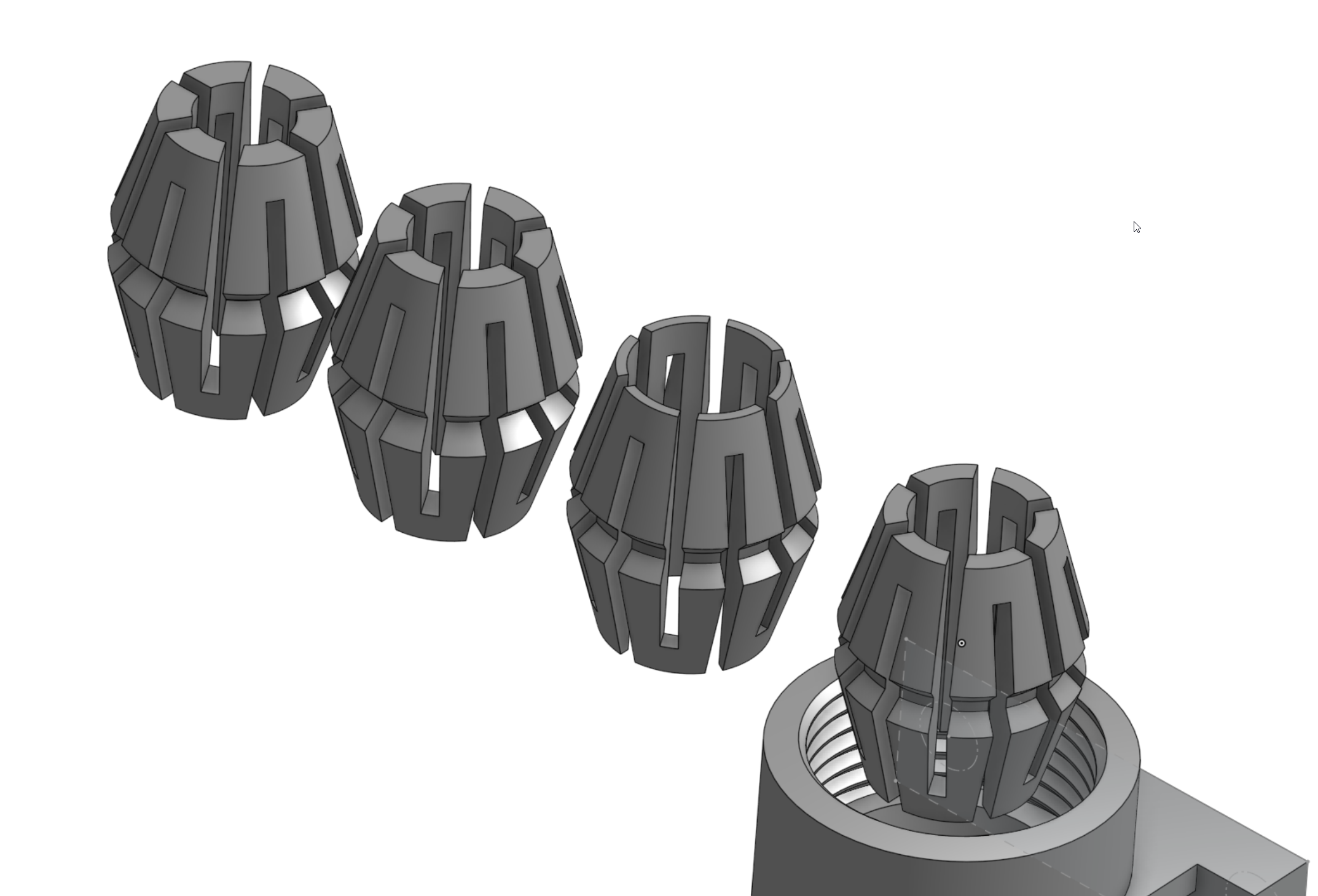 Extra collet sizes for pen plotter — miniatura 2