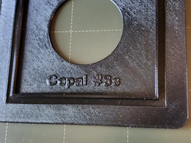 Copal 3s Lens Board for Foťák (Cambo compatible)