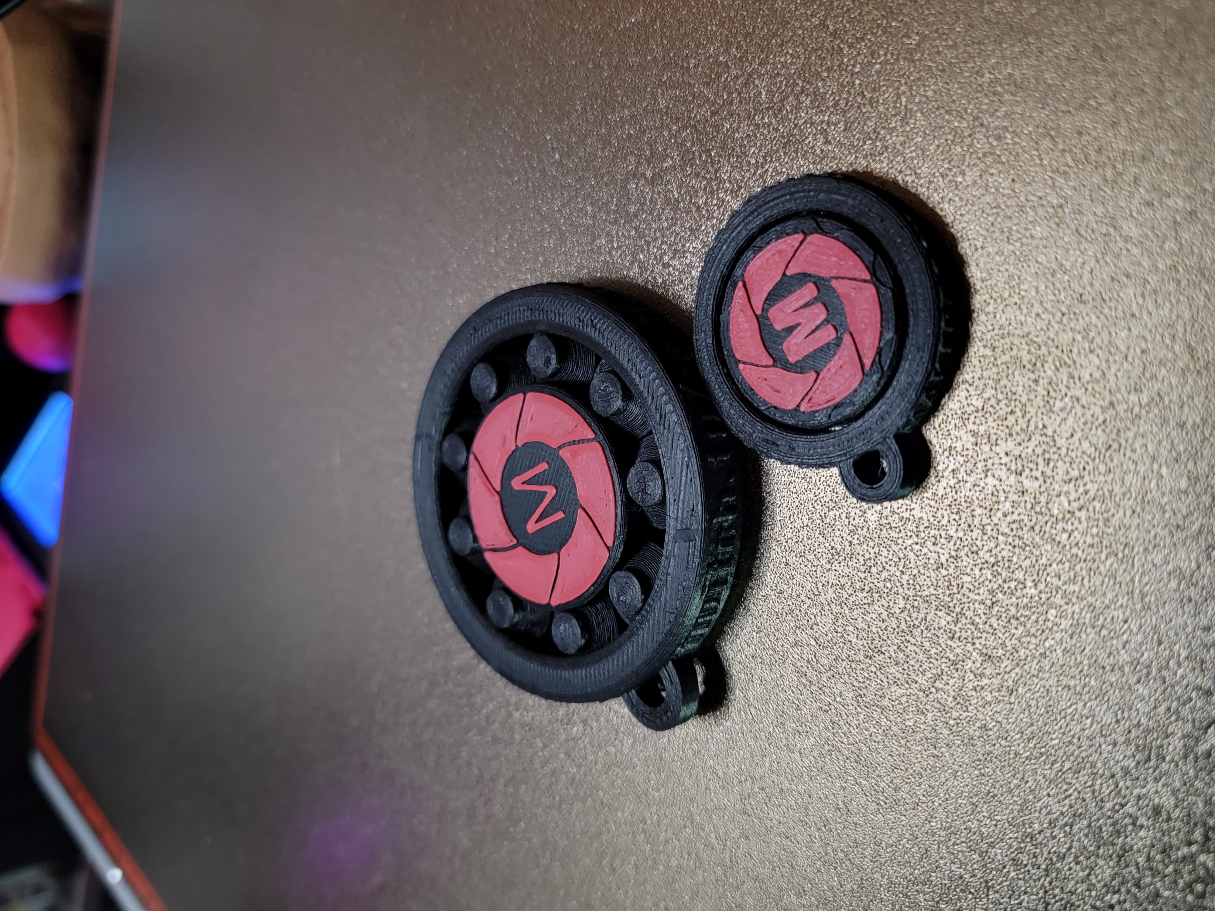 MakerDeck spinner keychains (remixed)