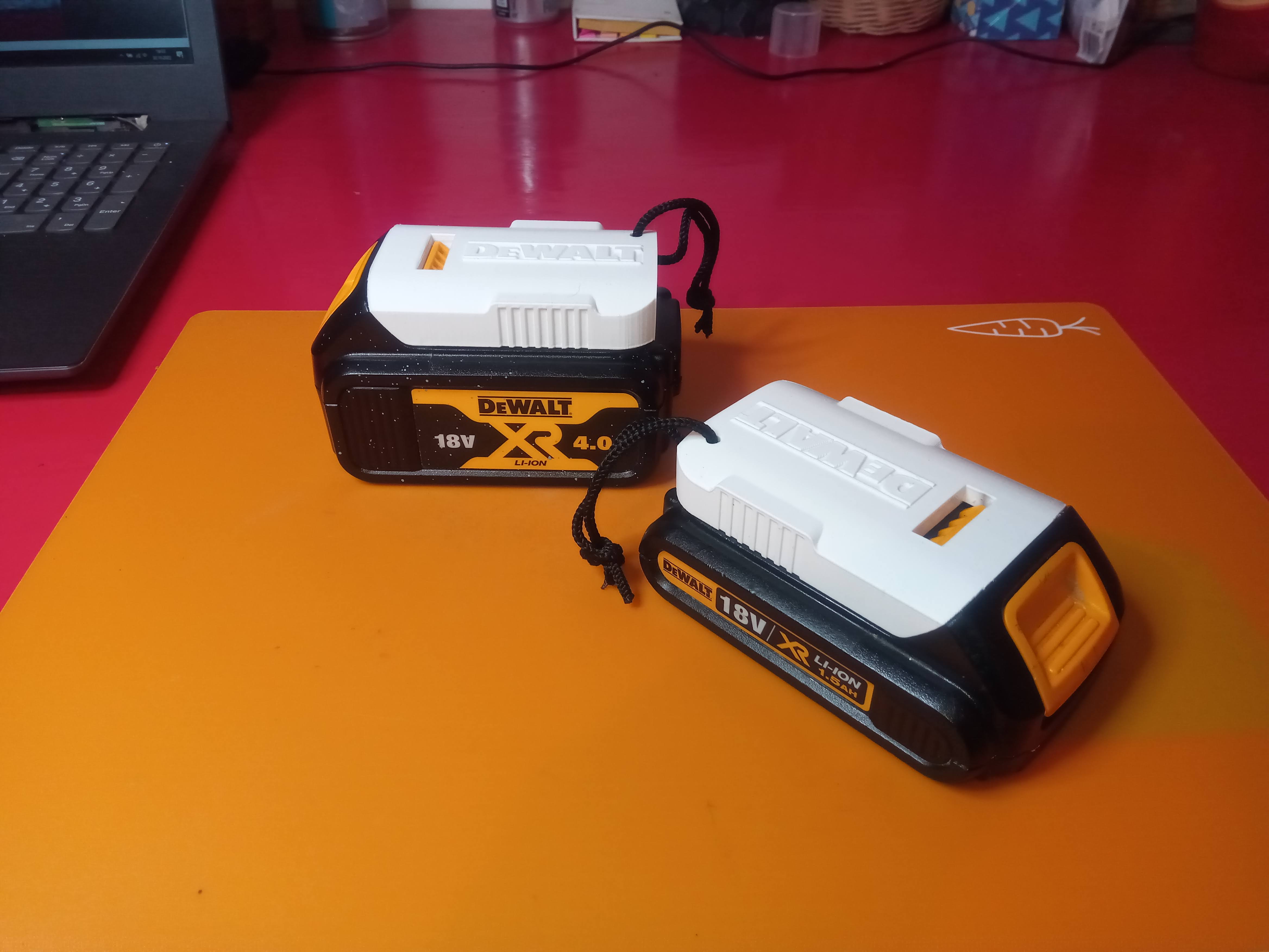 DeWalt 18V Battery Cover by Zachar u k Download free STL model