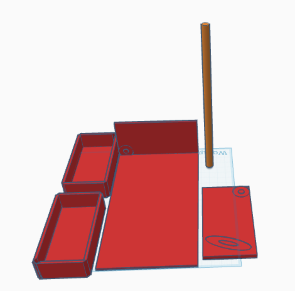 cajas guardadoras 3D model