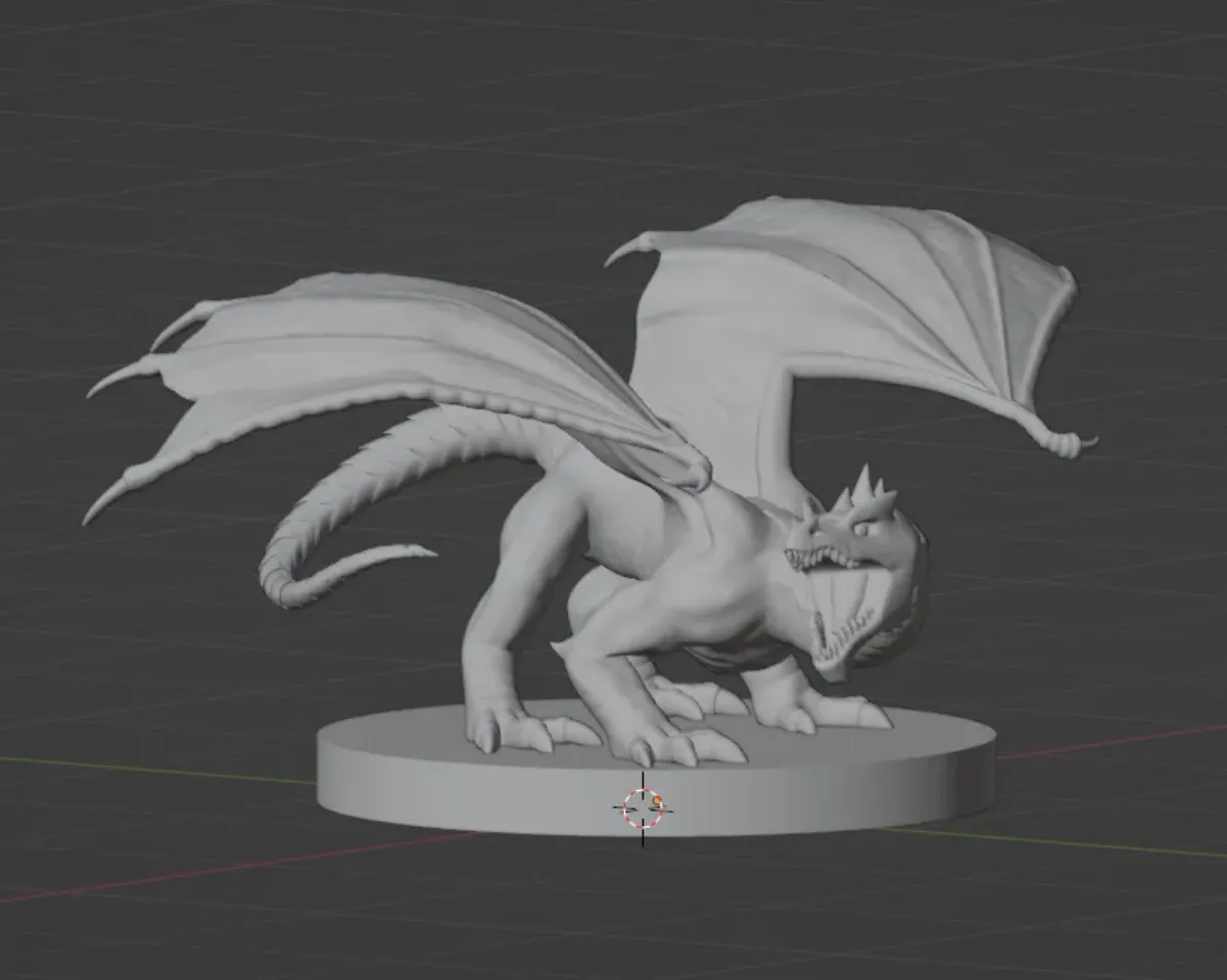 Green Dragon Wyrmling Remix by caio_ap | Download free STL model