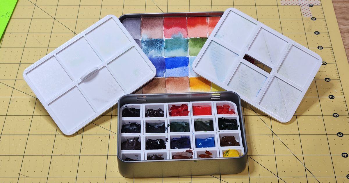 Mini Paint Kit by WhiskeyGorilla, Download free STL model