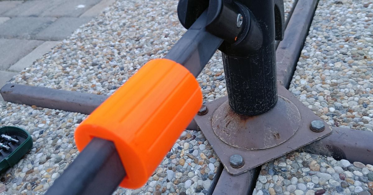 Ampelschirm kleiner Schieber/overhanging parasol small slider by Hobsn
