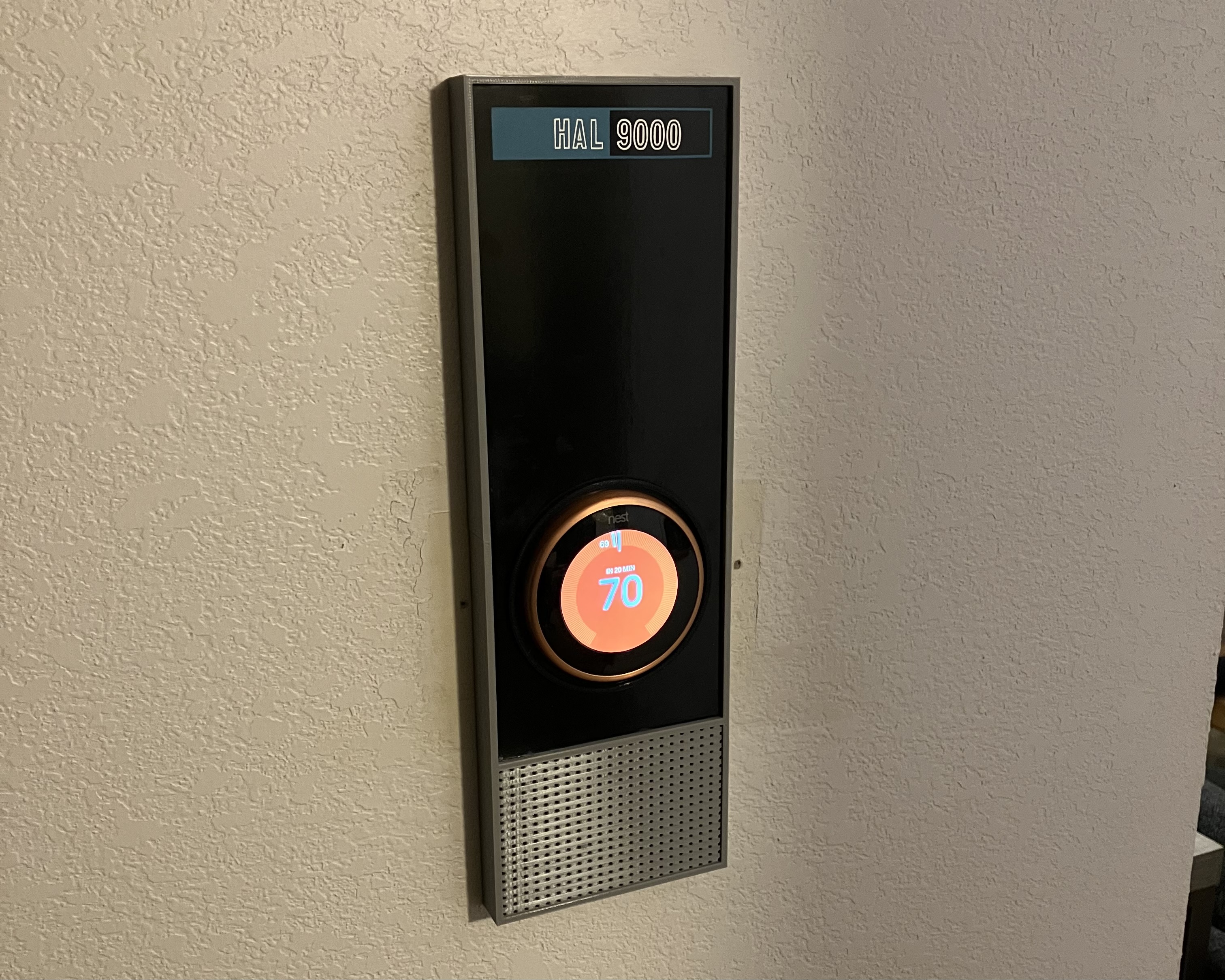 HAL 9000 Google Nest Thermostat