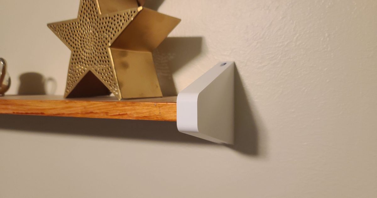 Simple Shelf Bracket by FlashTech Download free STL model