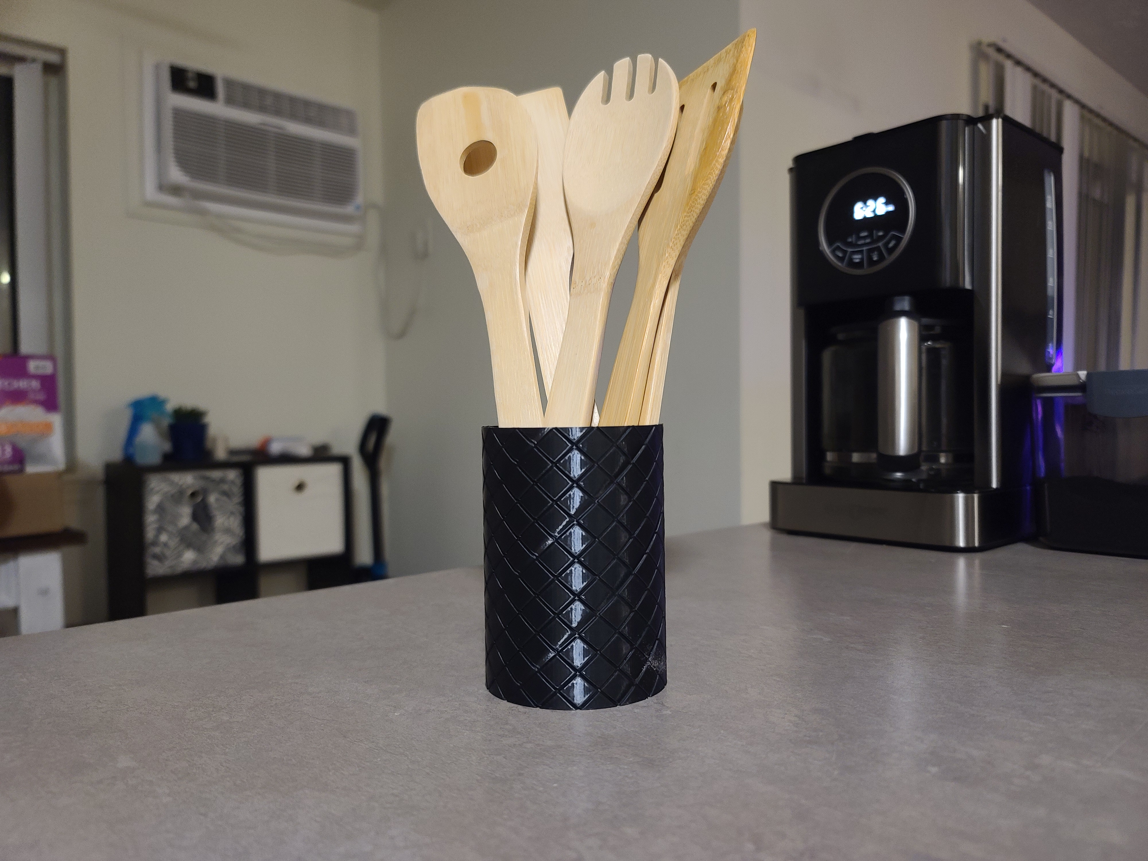 Knurled vase