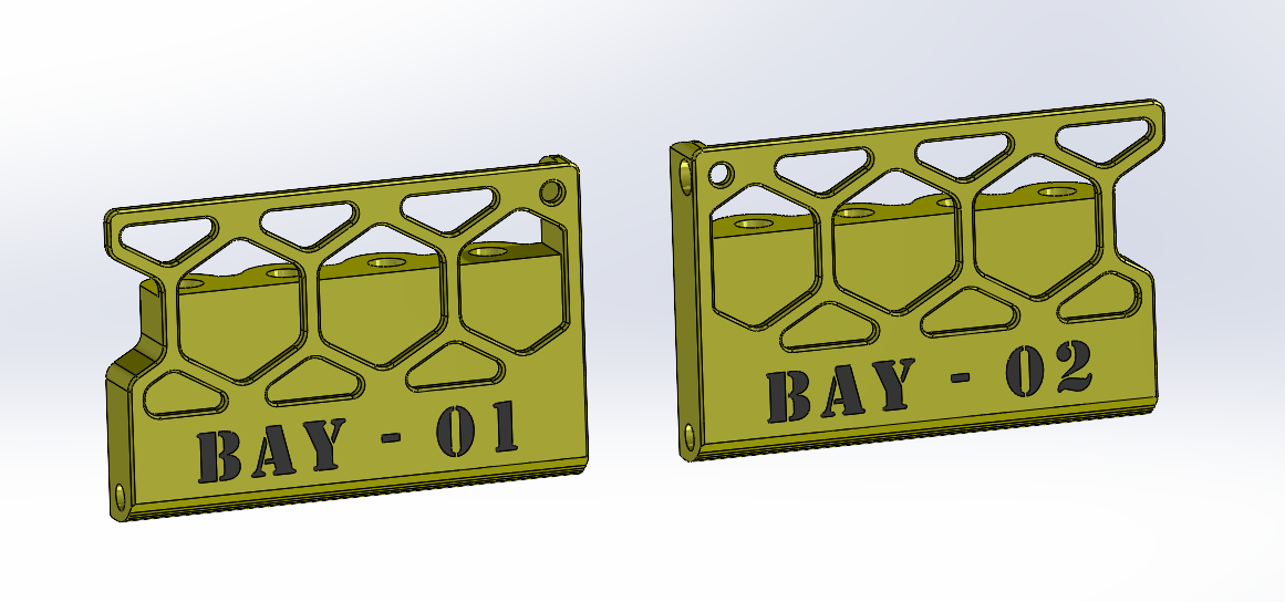 Revo Nozzle Bay 01 and 02 for Voron  2.4 350mm (Remix)