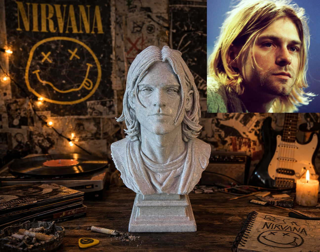 Kurt Donald Cobain – Bust